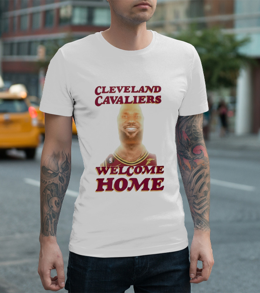 Cleveland Cavaliers Welcome Home LeBron James T-Shirt
