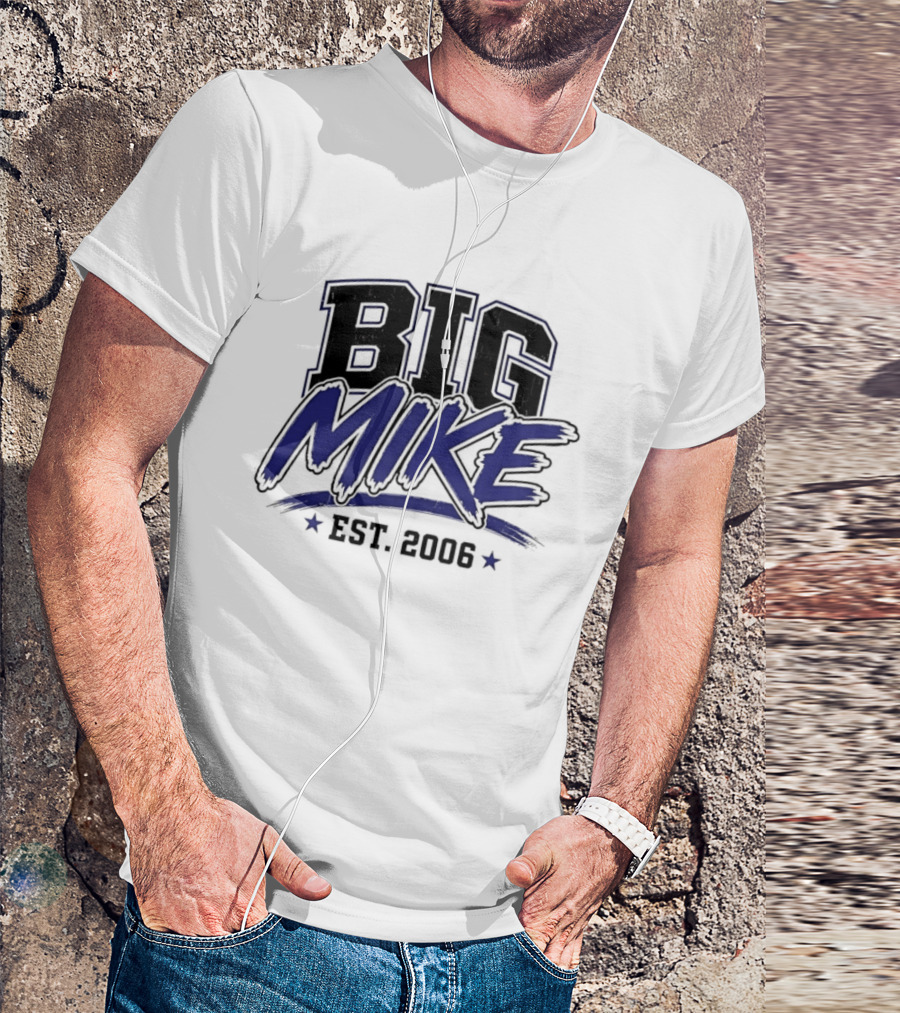 Big Mike Est. 2008 Varsity T-Shirt