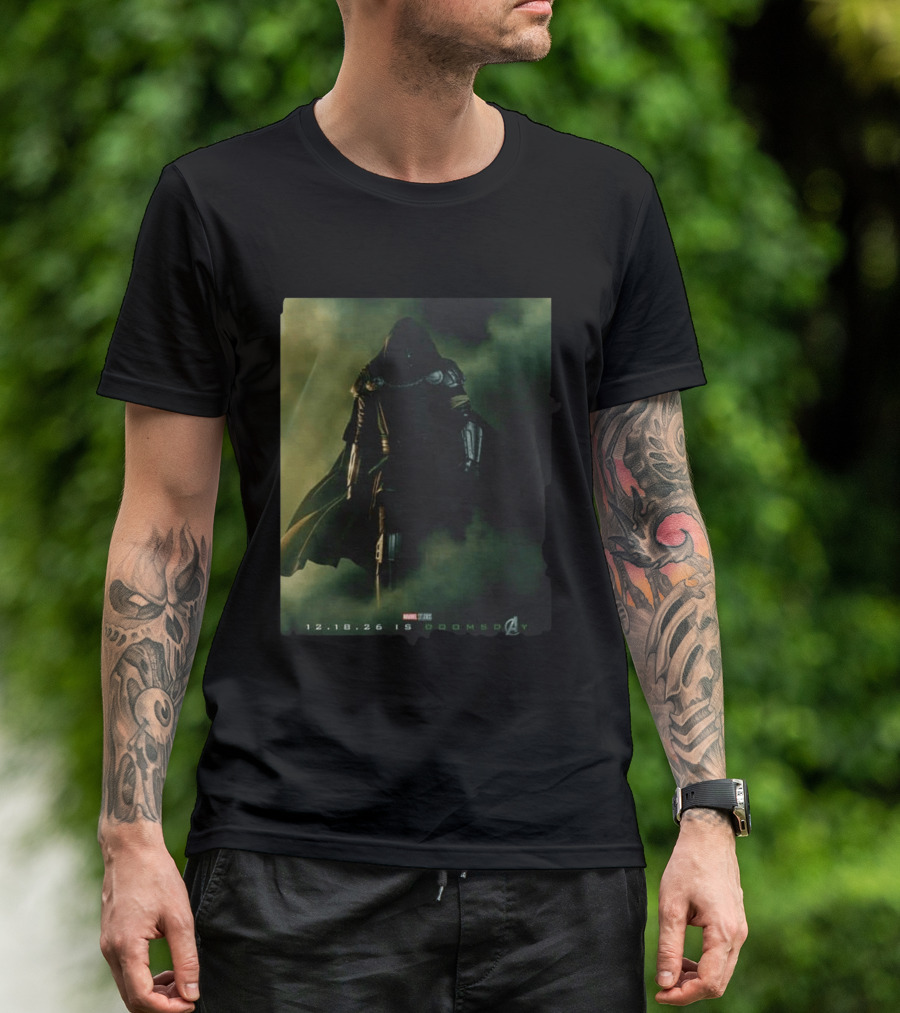 Avengers Doomsday Marvel Studios Dr Doom In Theaters December 18 2026 T-Shirt