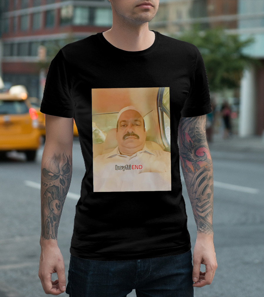 BoyfriEND Man Sitting Image T-Shirt