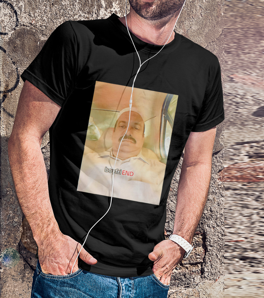 BoyfriEND Man Sitting Image T-Shirt