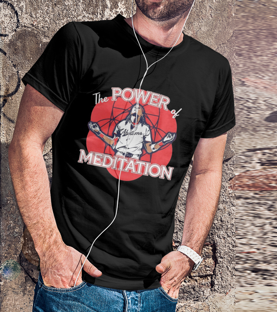 The Power Of Meditation CJ Abrams Washington Nationals T-Shirt