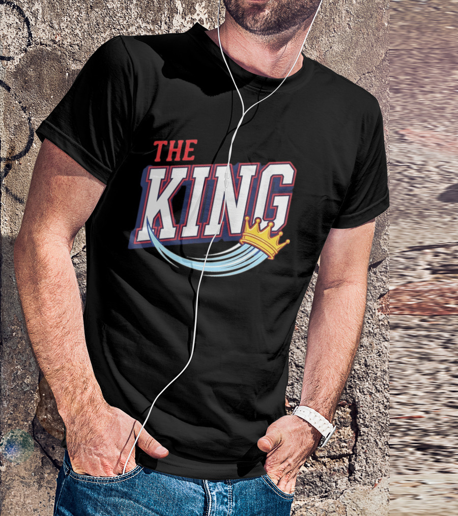 THE KING LeBron James Philadelphia 76ers NBA 2026 T-Shirt