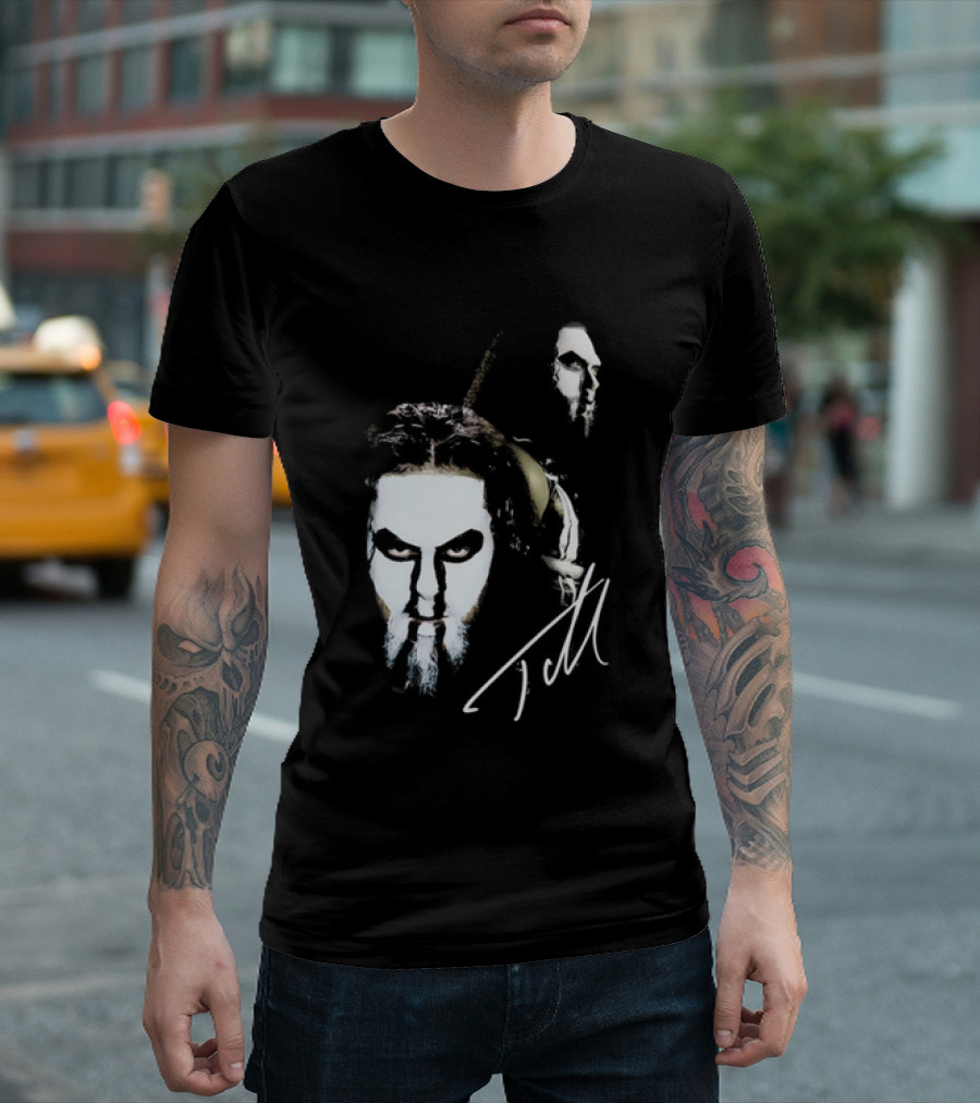 Luchasaurus Mask Illustration AEW Jell Signature T-Shirt