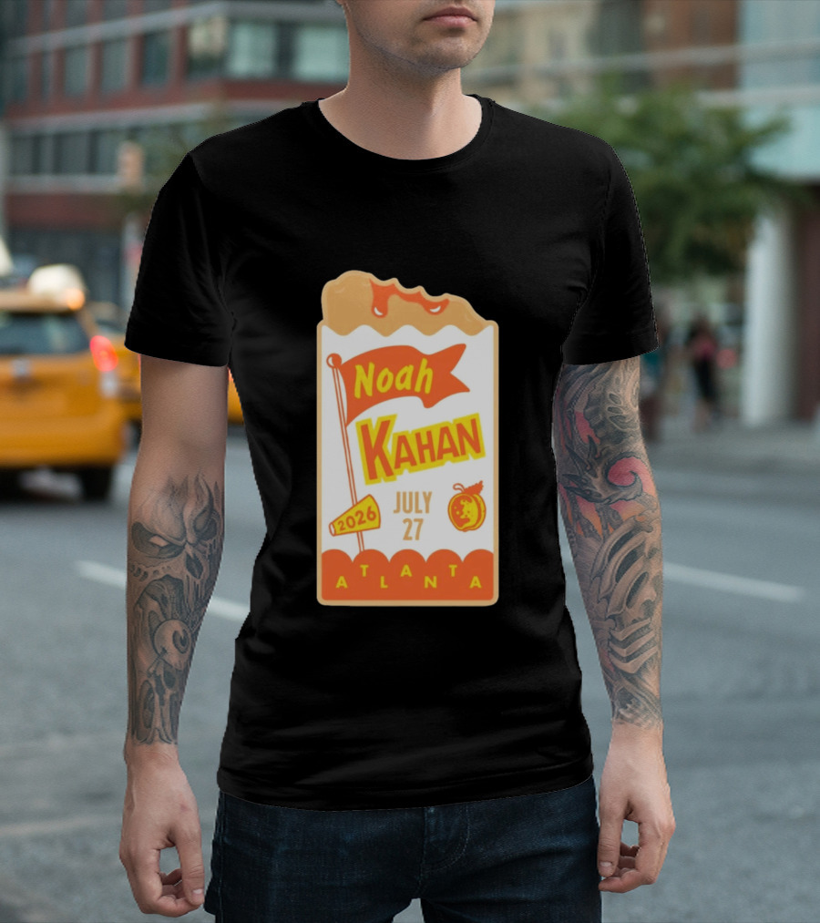 Noah Kahan Atlanta July 27 2026 Event T-Shirt
