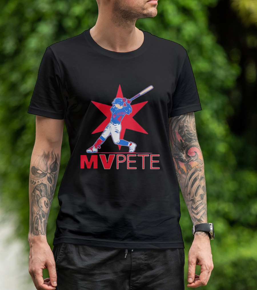 Pete Crow Armstrong MVPete Chicago Cubs Baseball Star Player MLB 2026 T-Shirt