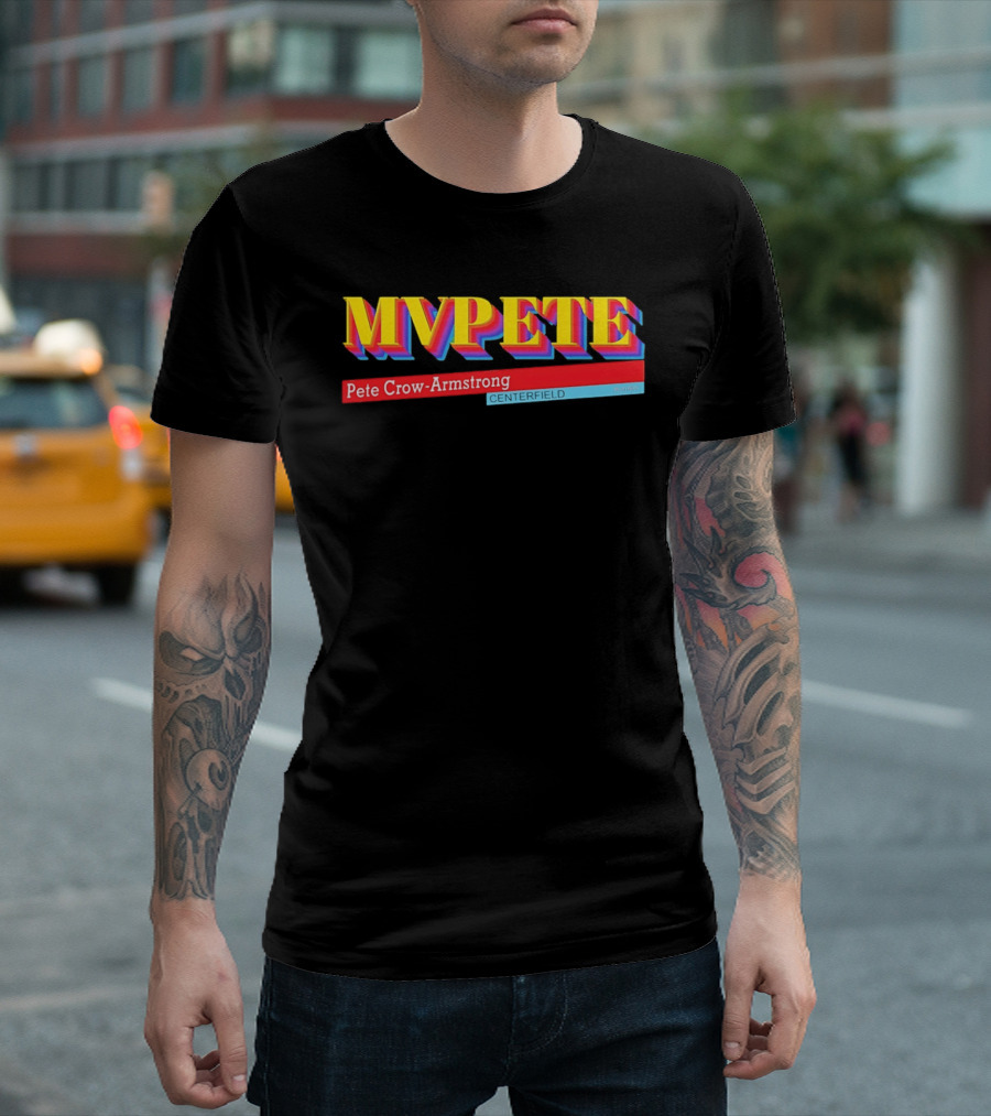 Pete Crow Armstrong MVPete Chicago Cubs Baseball Centerfield T-Shirt