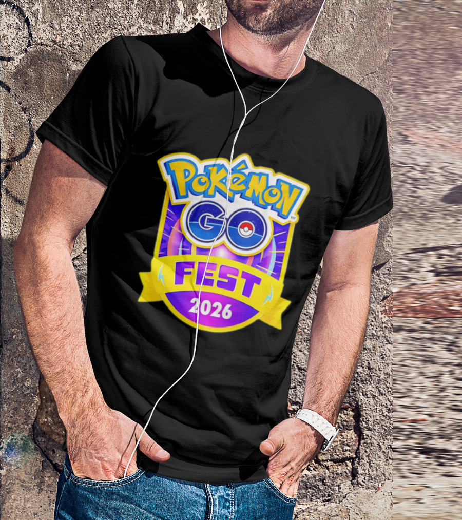 Pokemon GO Fest 2026 Event T-Shirt
