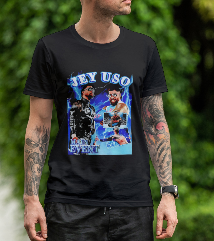 Jey Uso Main Event Yeet Energy Wrestling Highlights T-Shirt