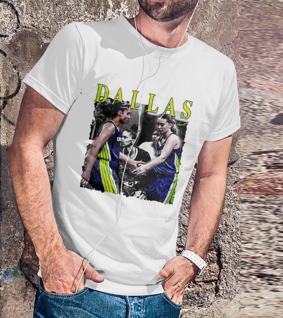 Dallas Wings Azzi Fudd Paige Bueckers WNBA 2026 Signatures T-Shirt