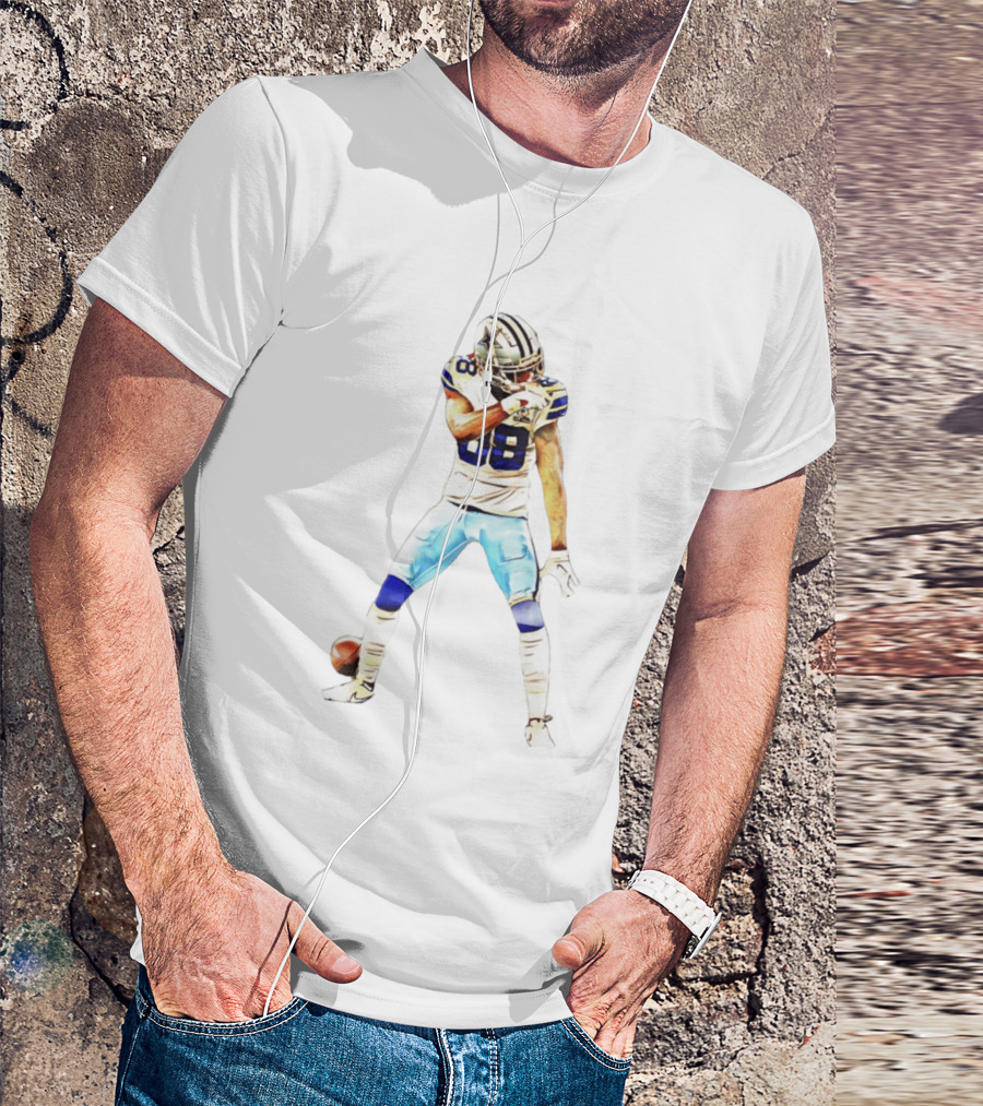 Dallas Cowboys CeeDee Lamb Number 88 Celebration T-Shirt