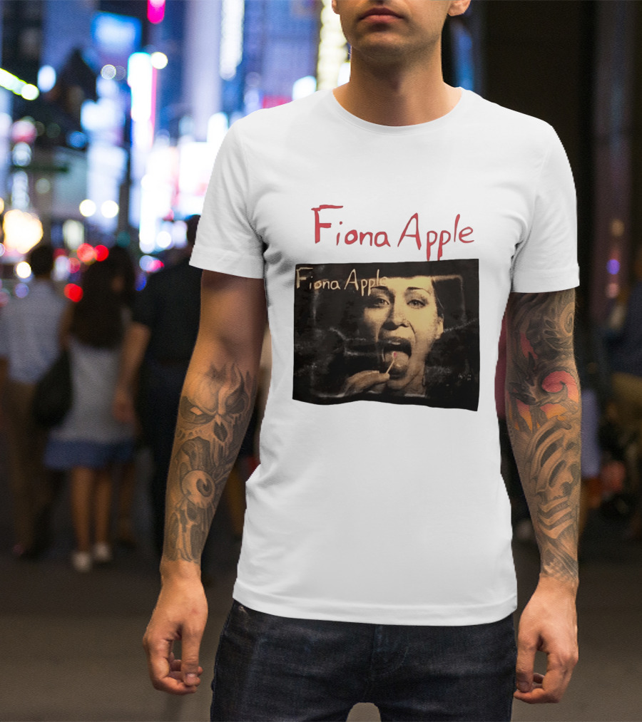 Fiona Apple Singer Songwriter Alternative Rock Unique Album T-Shirt