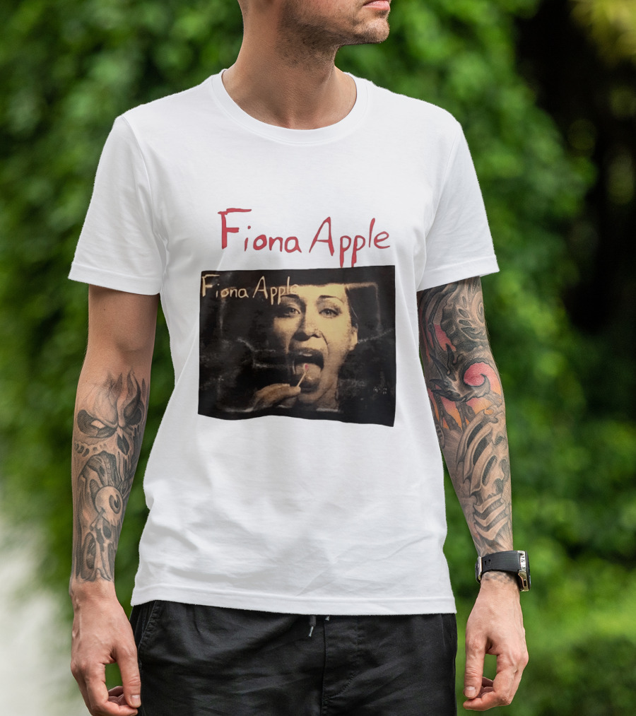 Fiona Apple Singer Songwriter Alternative Rock Unique Album T-Shirt