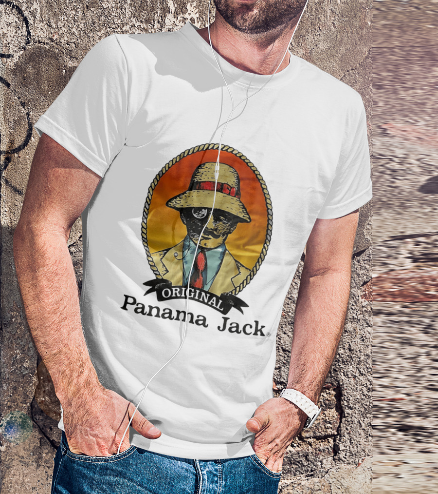 Original Panama Jack Man With Hat And Monocle T-Shirt