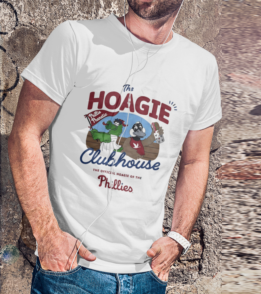 The Hoagie Clubhouse Phillie Phanatic Official Hoagie Of The Phillies T-Shirt