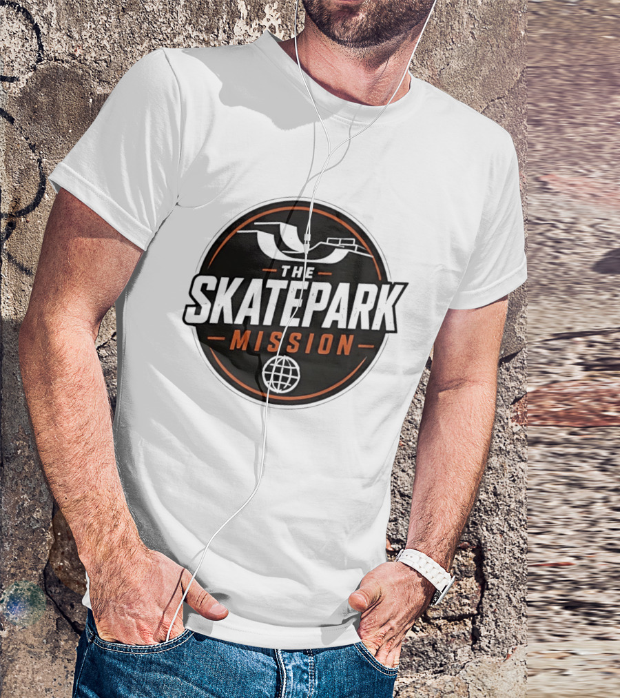 The Skatepark Mission Adventure With Ramp And Globe T-Shirt