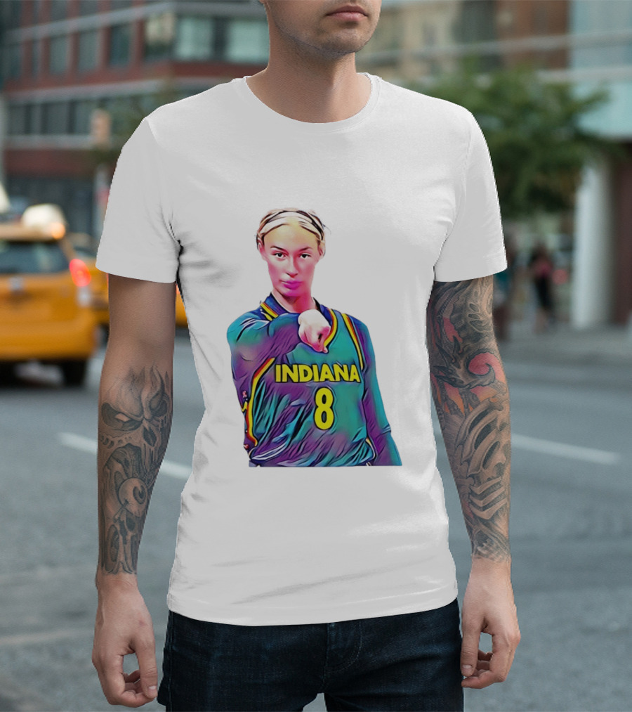 Sophie Cunningham Indiana Number 8 Indiana Fever Basketball Meme T-Shirt