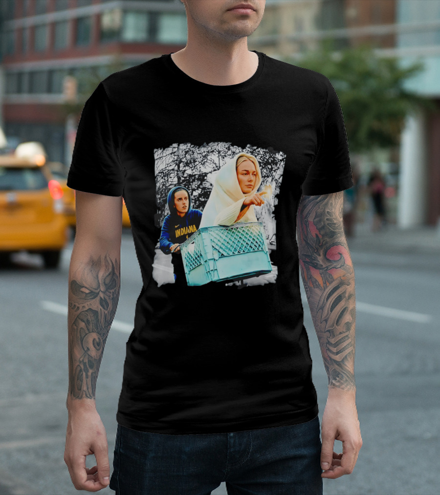 Caitlin Clark Sophie Cunningham ET Indiana Fever Basketball Iconic Movie Mashup 2026 T-Shirt
