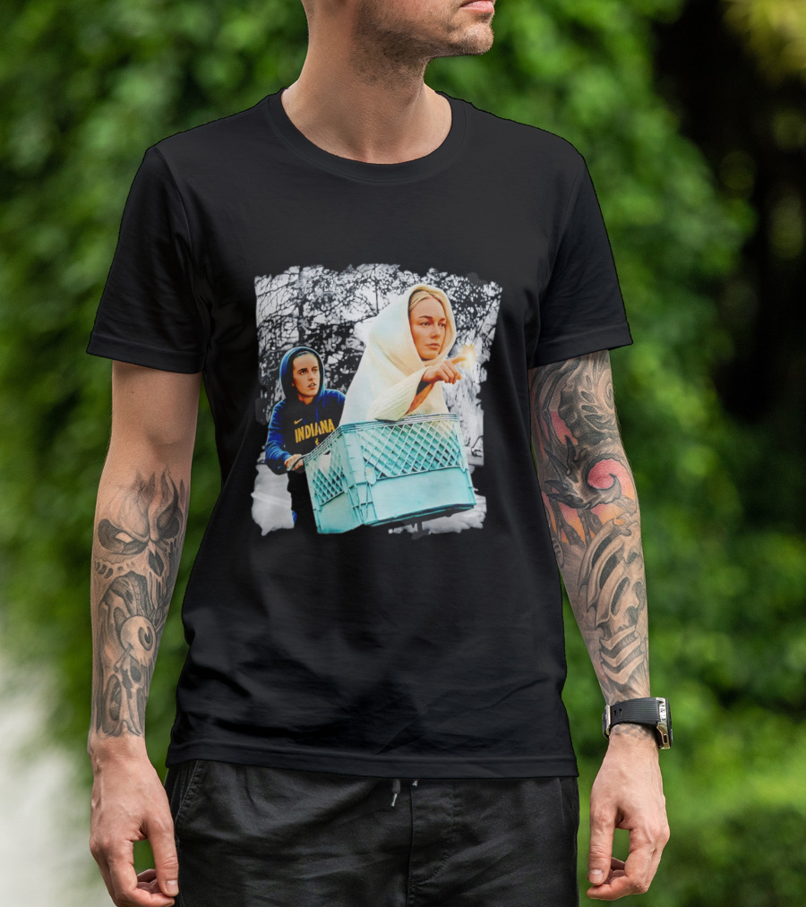 Caitlin Clark Sophie Cunningham ET Indiana Fever Basketball Iconic Movie Mashup 2026 T-Shirt