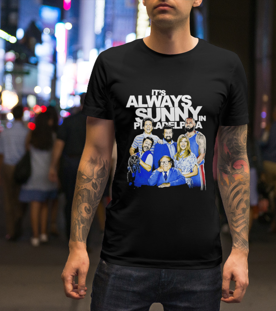It's Always Sunny In Philadelphia Lebron James Kitten Mittens T-Shirt