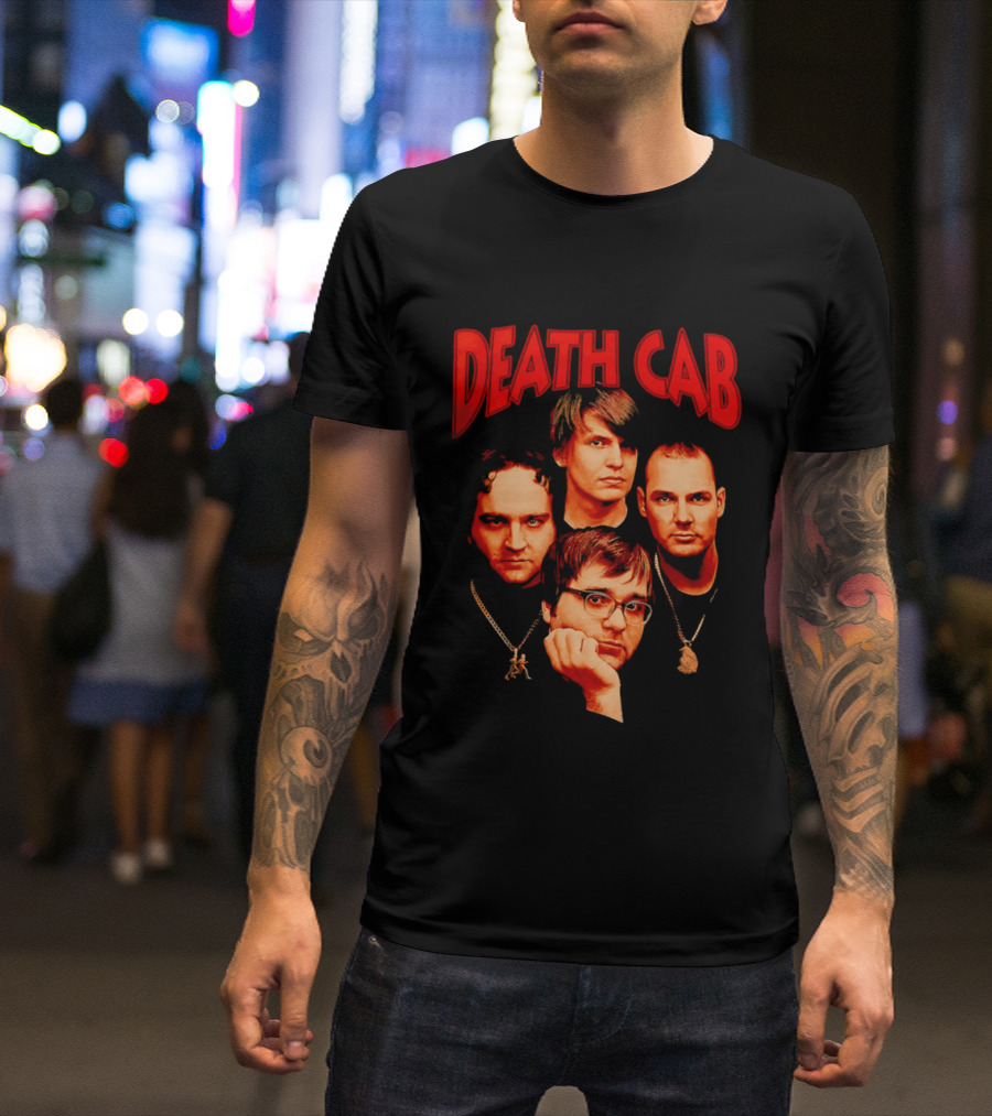 Death Cab For Cutie Band Members T-Shirt