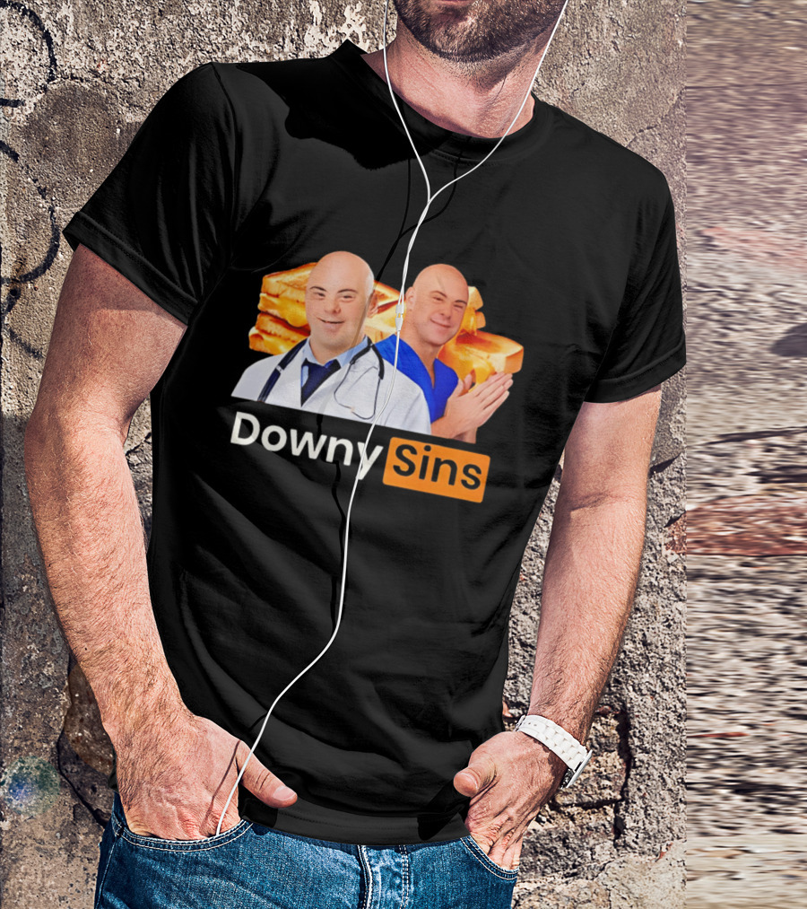 DownySins Meme Parody With Toast T-Shirt