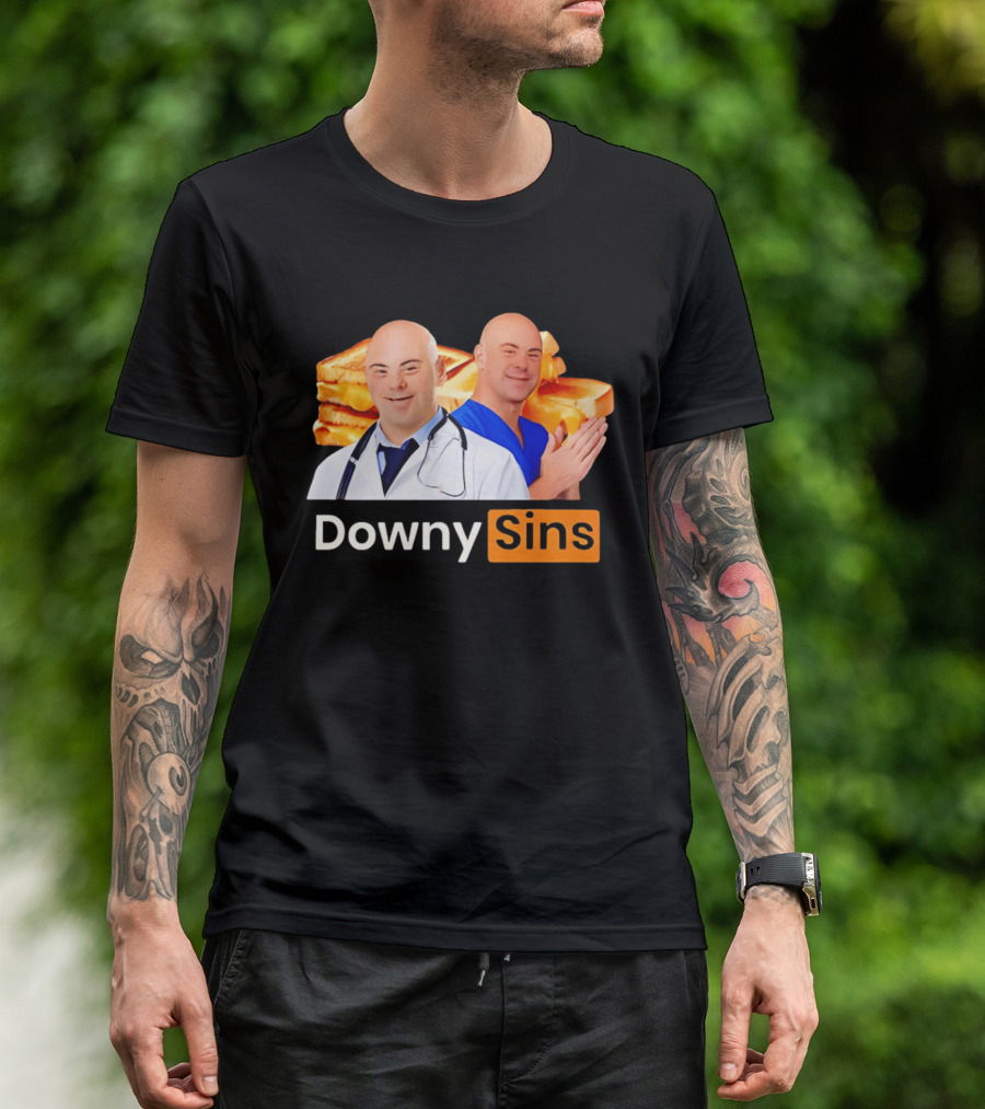 DownySins Meme Parody With Toast T-Shirt