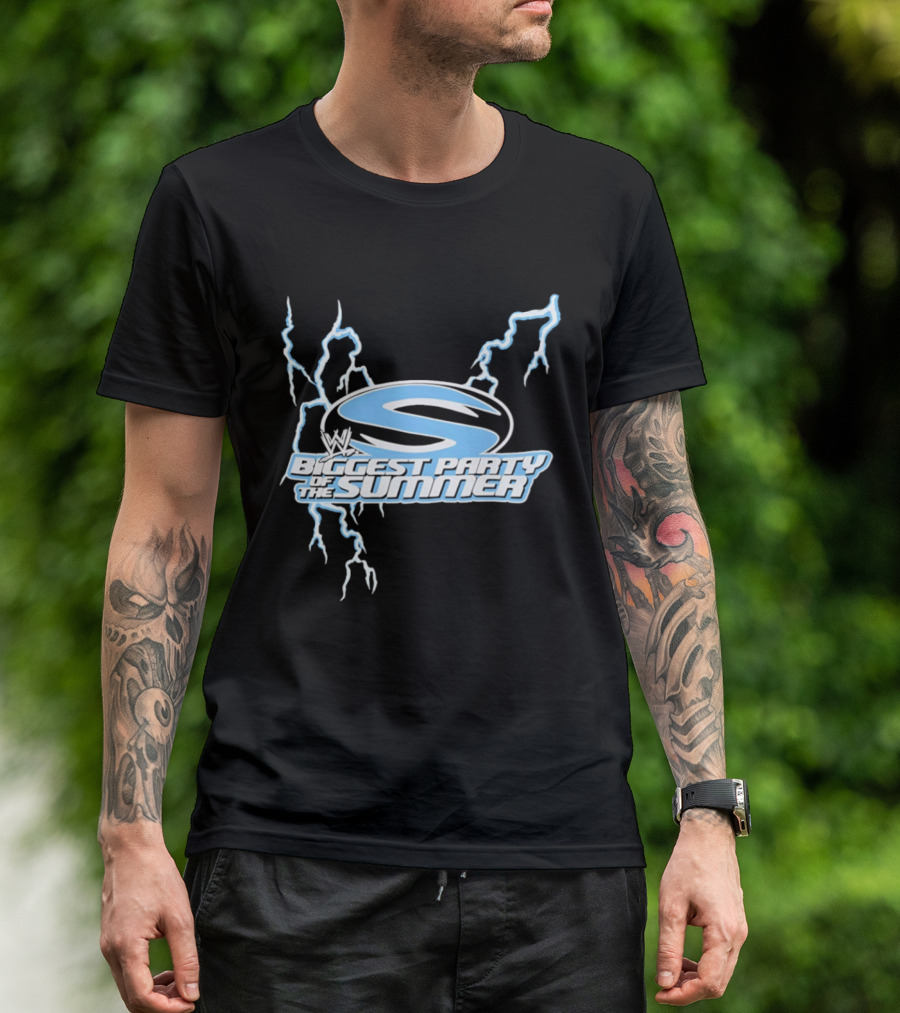 SummerSlam WWE Biggest Party Of The Summer 2026 Lightning Edition T-Shirt