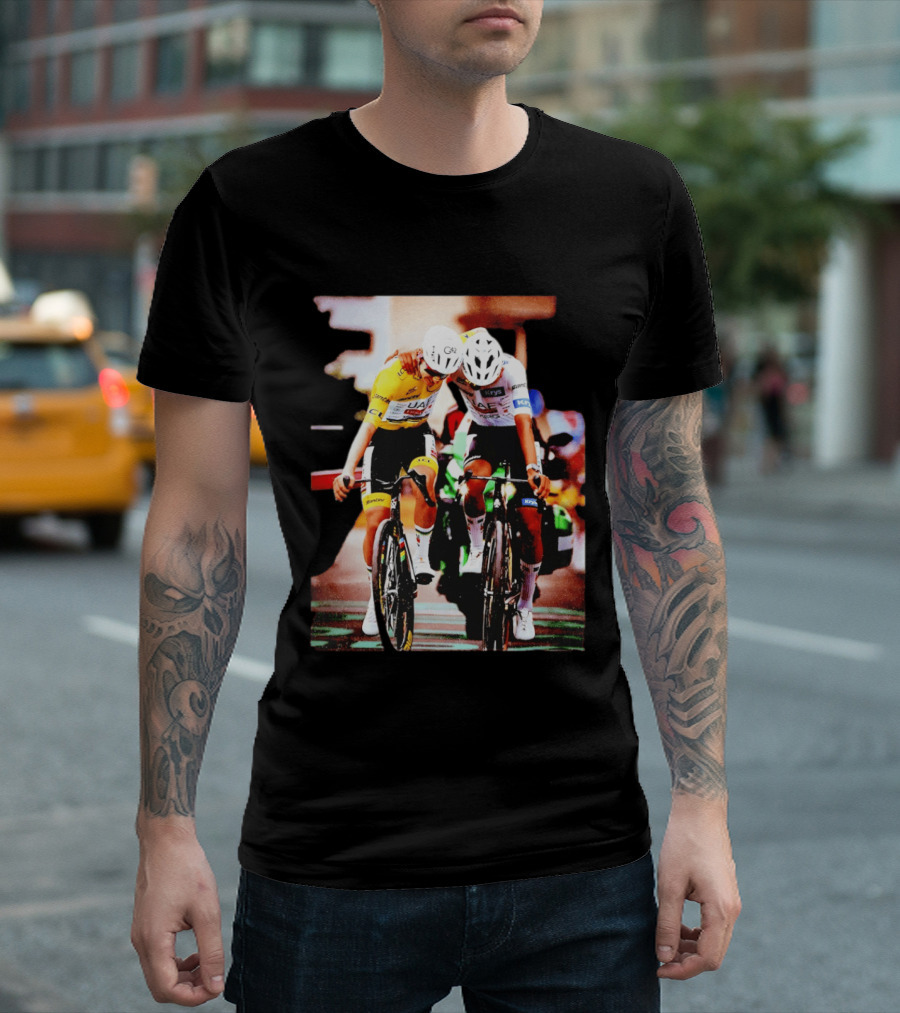 Tadej Pogačar Isaac Del Toro UAE Team Emirates Cycling 2026 T-Shirt