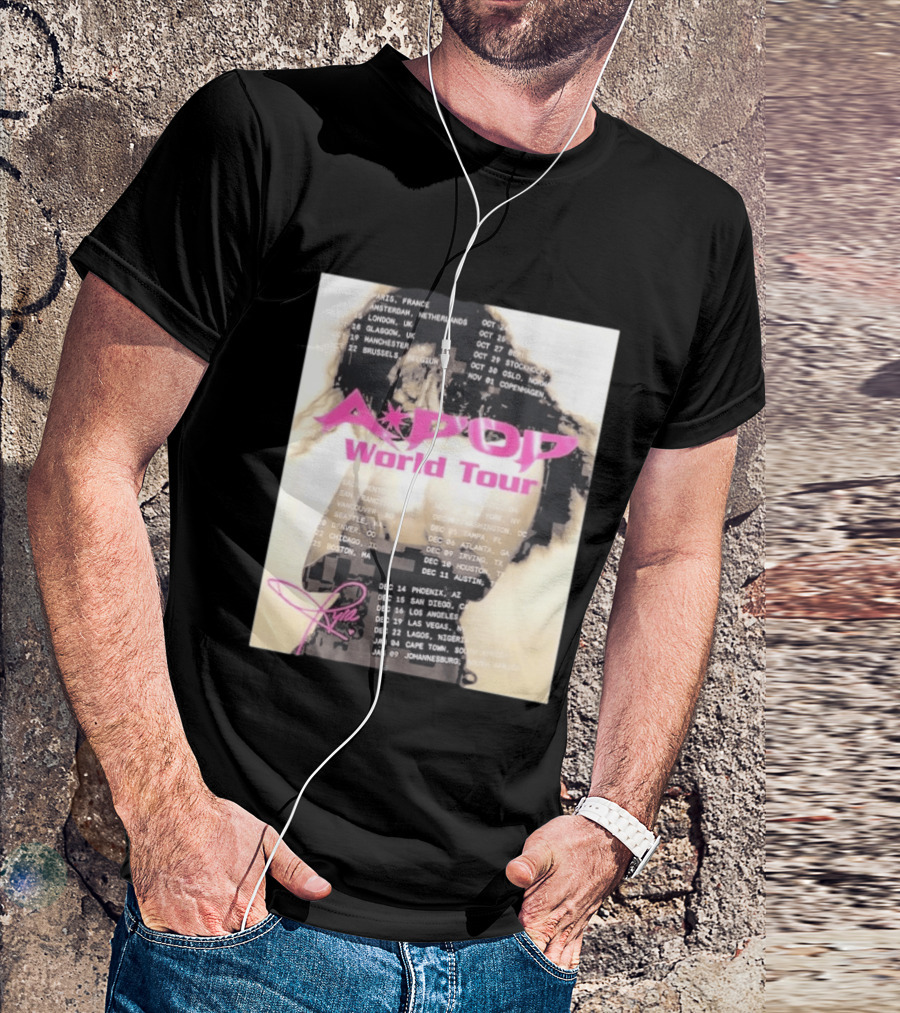 Tyla A Pop World Tour 2026 Paris Amsterdam London Dates And Signature T-Shirt