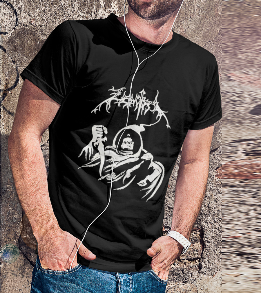 Zentihia Grim Reaper With Dagger T-Shirt