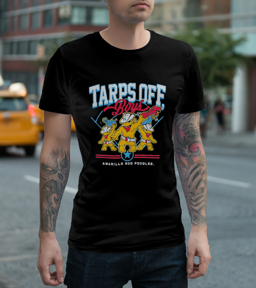 Tarps Off Boys Amarillo Sod Poodles Sports T-Shirt