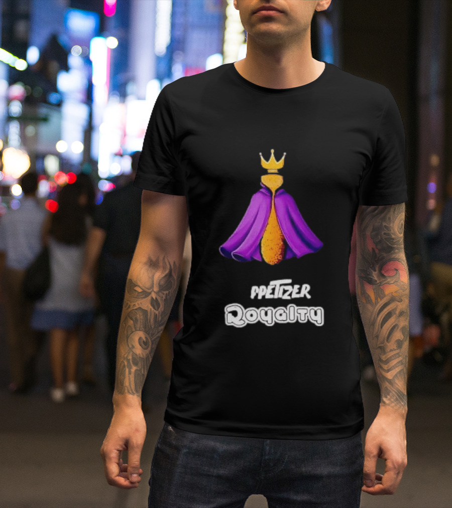 Crowned Nugget Appetizer Royalty Kingscape T-Shirt