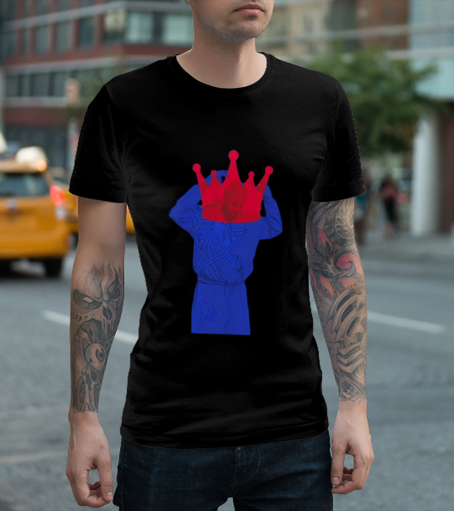 LeBron James NBA Finals 76ers King And Crown T-Shirt