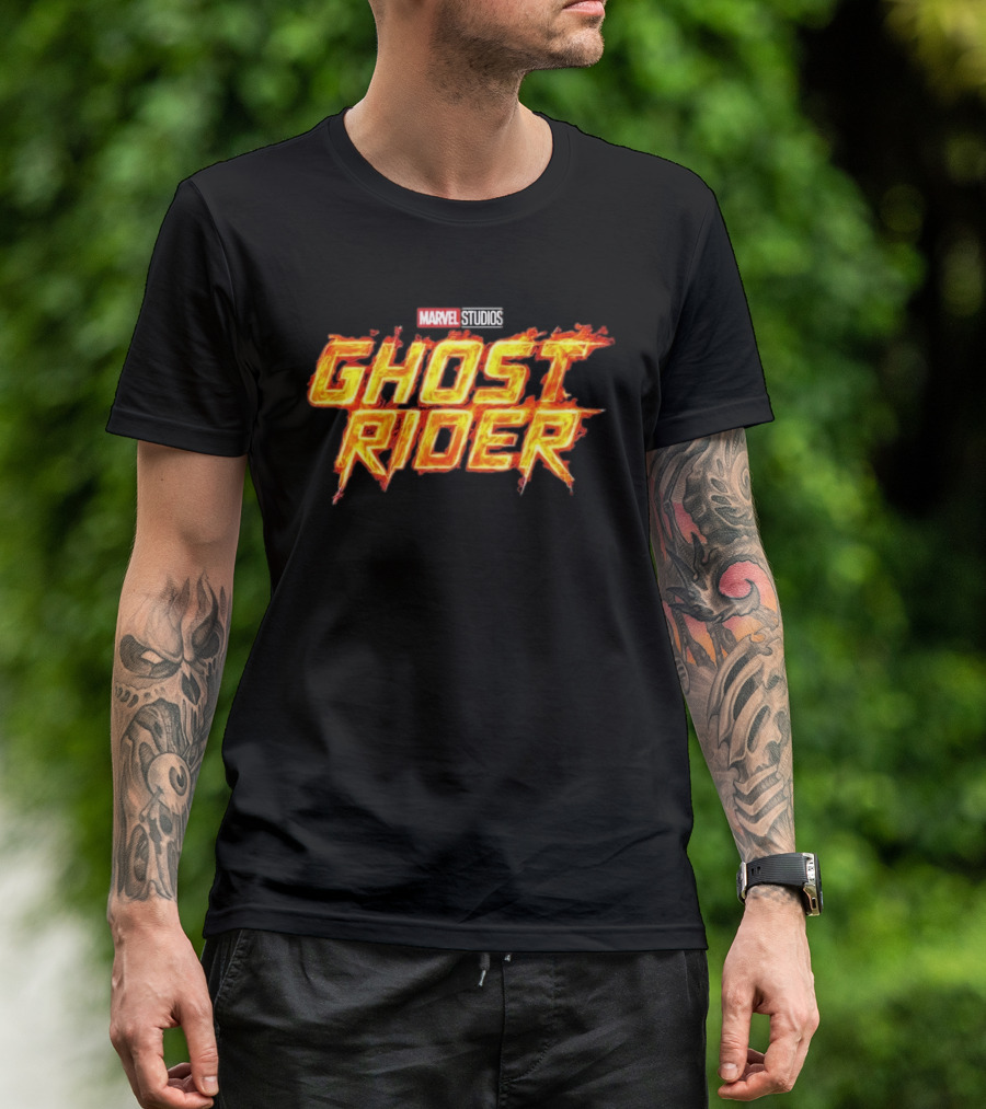 Marvel Studios Ghost Rider Flaming T-Shirt
