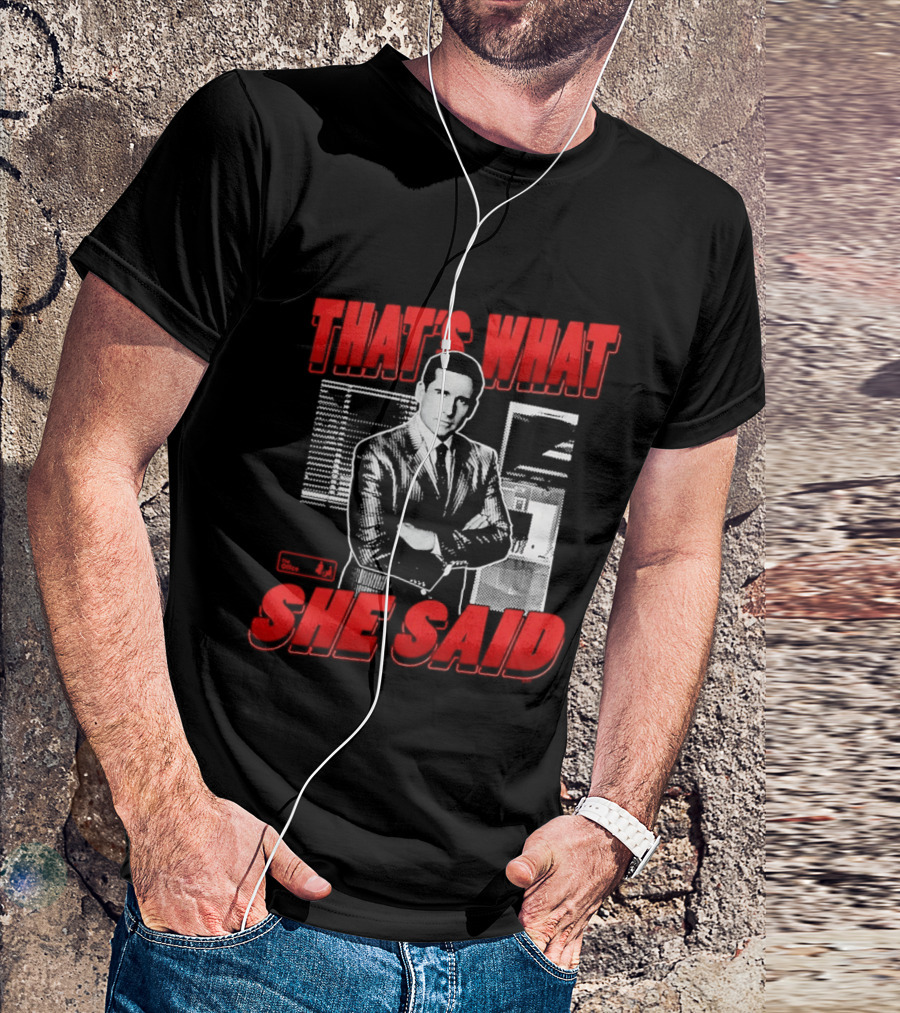 Michael Scott That's What She Said The Office Comedy T-Shirt