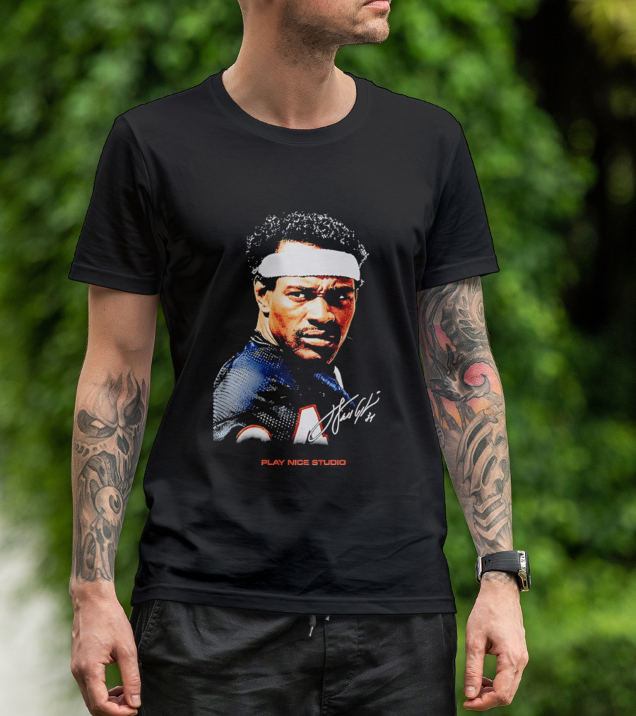 Neville Gallimore Walter Payton 34 Chicago Play Nice Studio T-Shirt