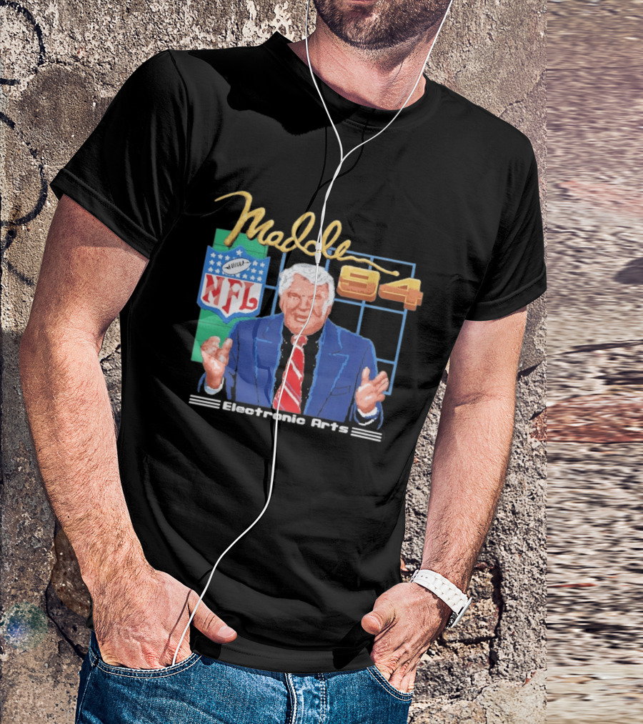 NFL Madden 94 Electronic Arts Vintage Gaming T-Shirt