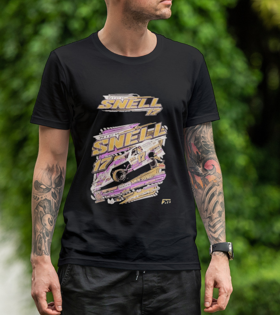 Nick Snell 17 Jamestown Ohio Racing 2024 T-Shirt