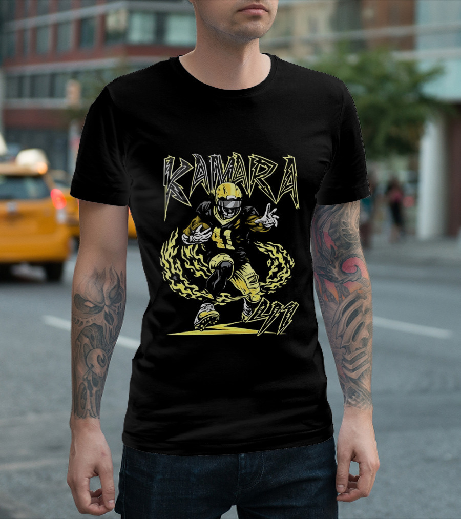 Kamara 41 Alvin Kamara New Orleans Saints Football Running Back NFL T-Shirt