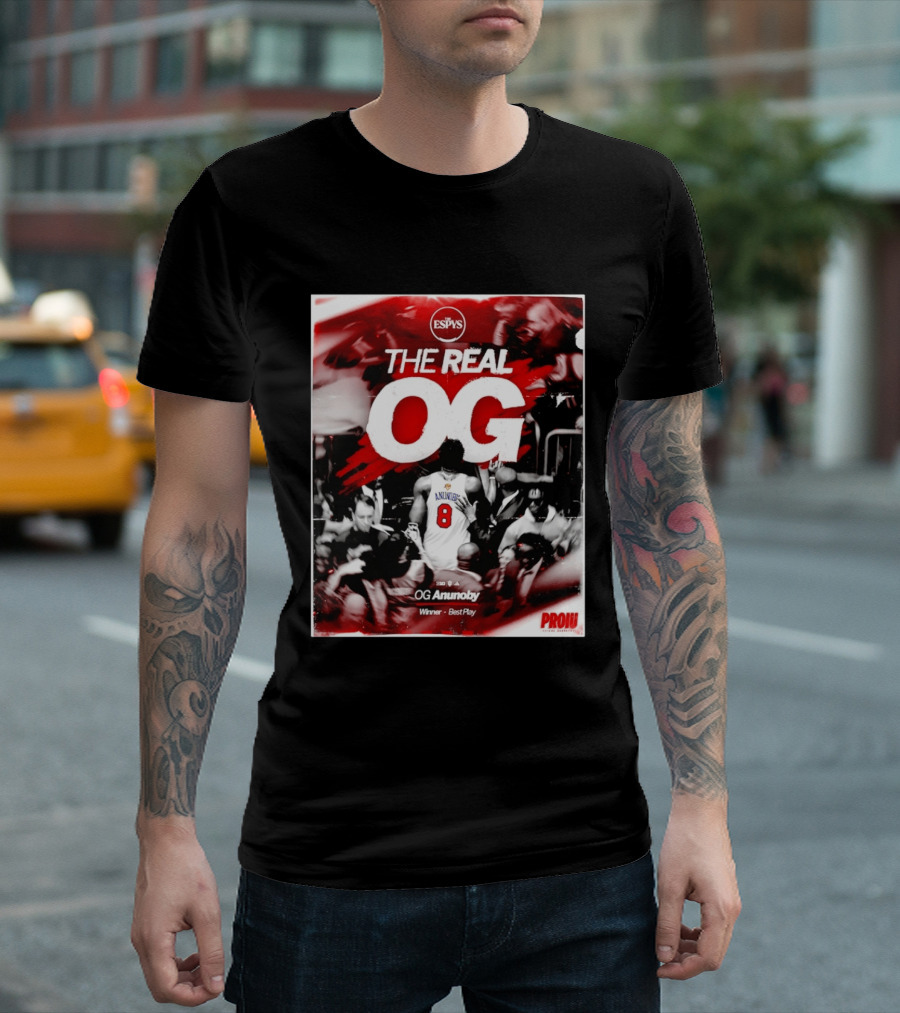 OG Anunoby The Real OG ESPYS Winner Best Play Indiana Basketball T-Shirt