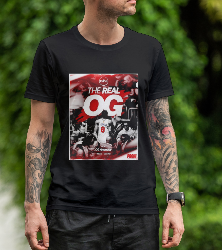 OG Anunoby The Real OG ESPYS Winner Best Play Indiana Basketball T-Shirt