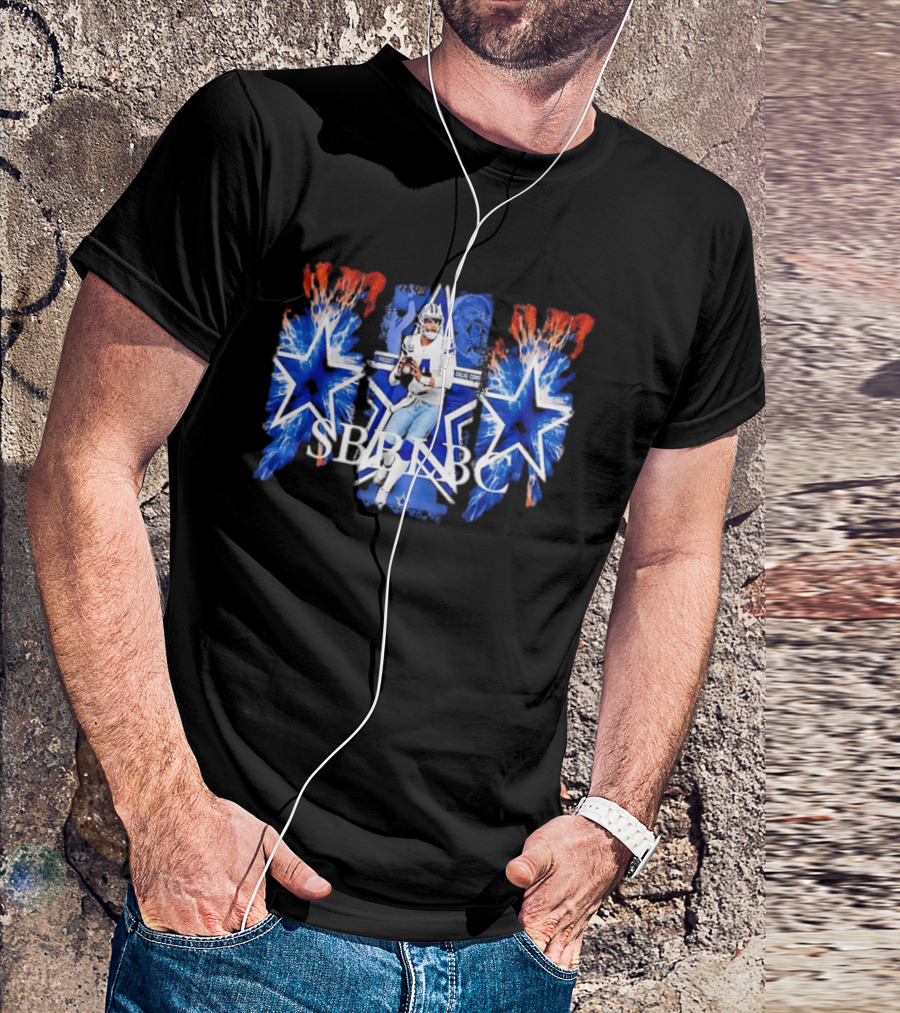 Dallas Cowboys Prescott Passing SBB LBC T-Shirt