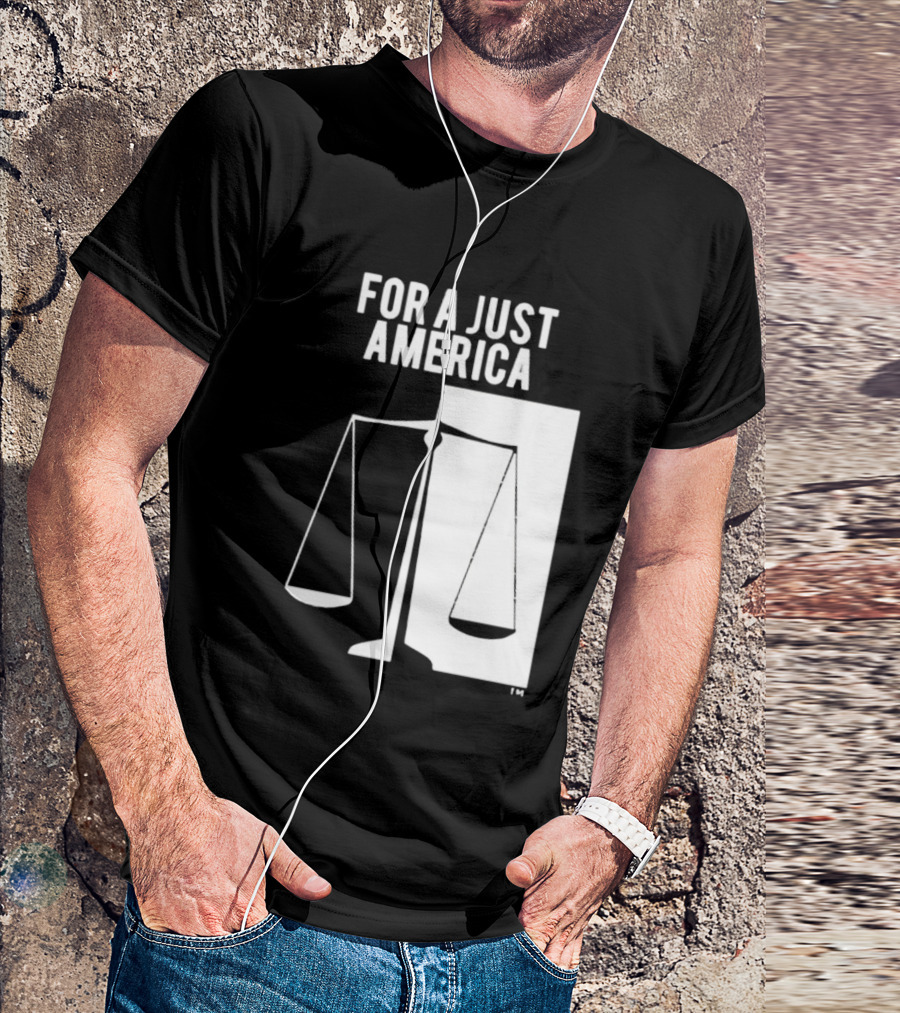Resist For A Just America Scales Of Justice T-Shirt