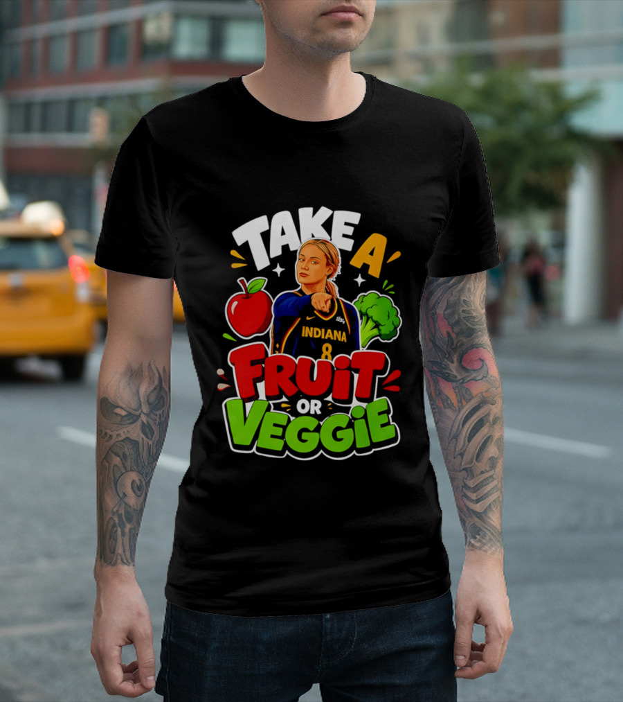 Take A Fruit Or Veggie Indiana 8 T-Shirt