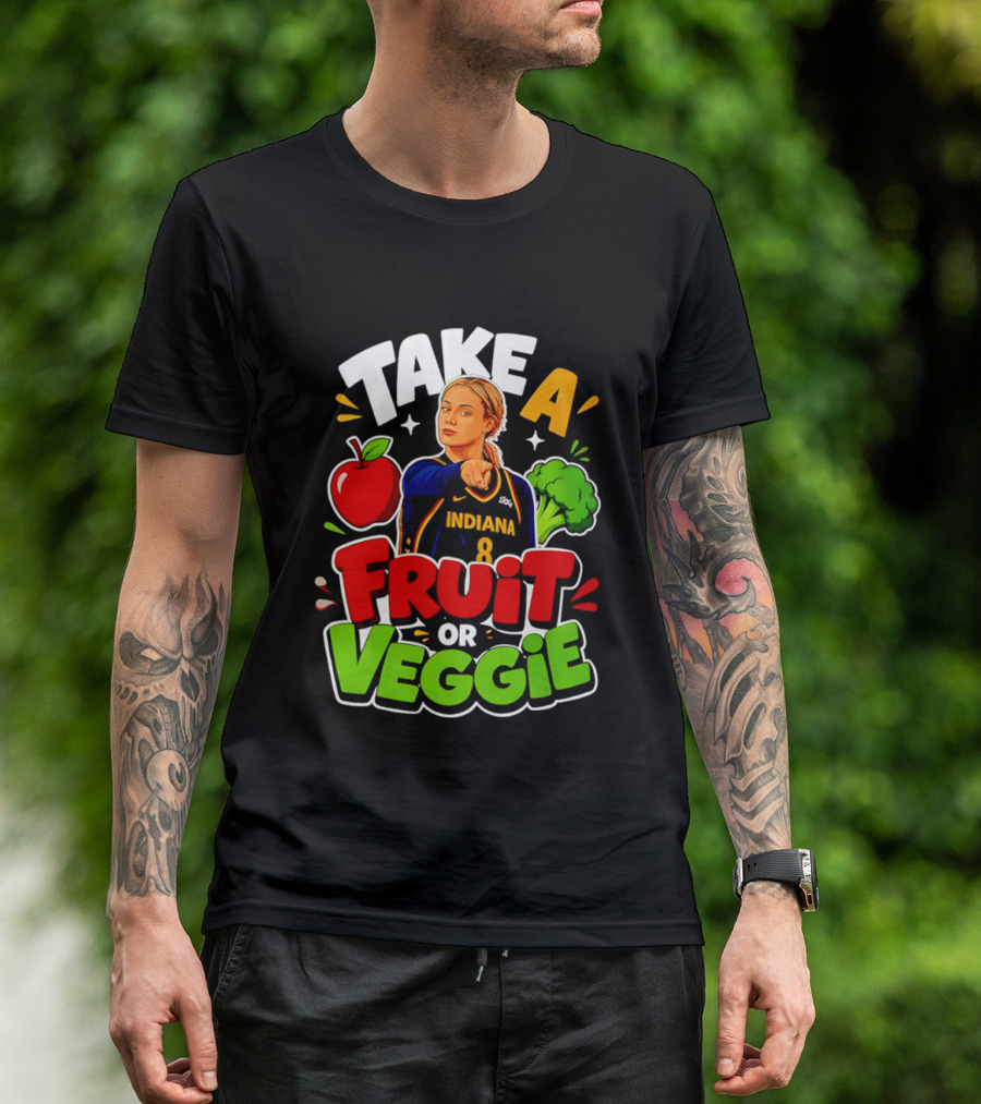 Take A Fruit Or Veggie Indiana 8 T-Shirt