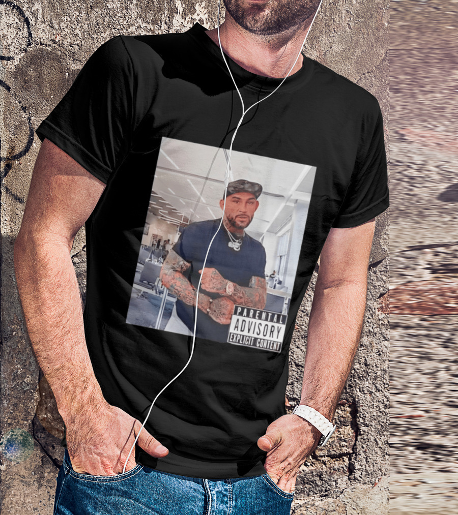 UFC Dustin Poirier Parental Advisory Explicit Content T-Shirt