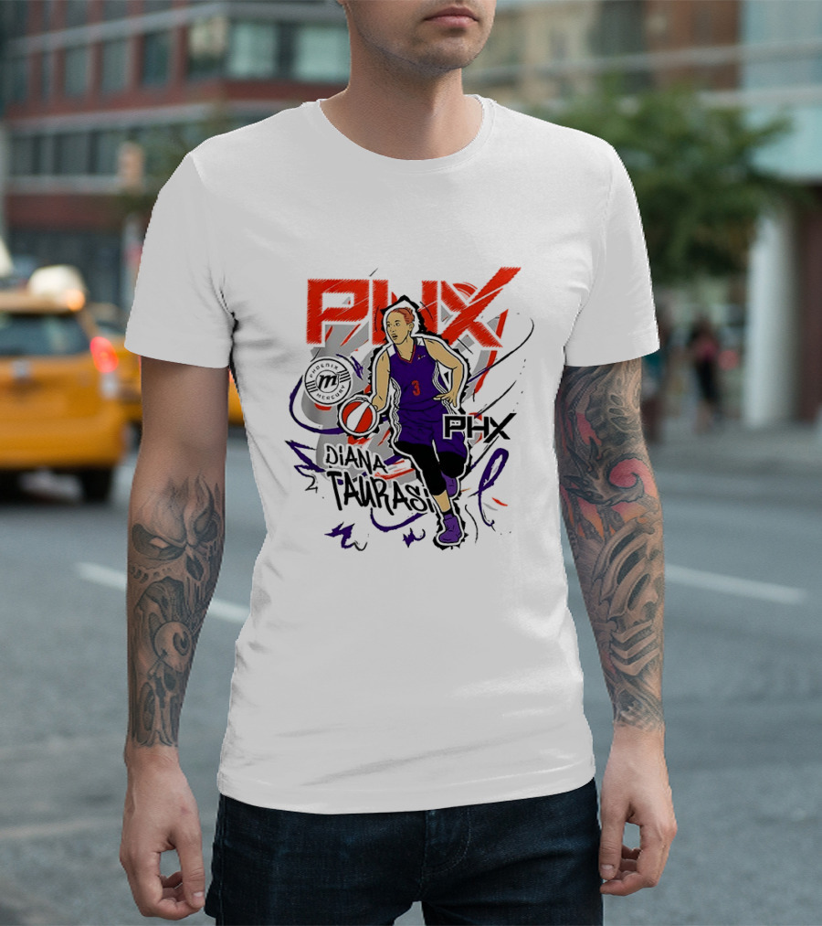 Diana Taurasi Phoenix Mercury PHX Basketball WNBA T-Shirt