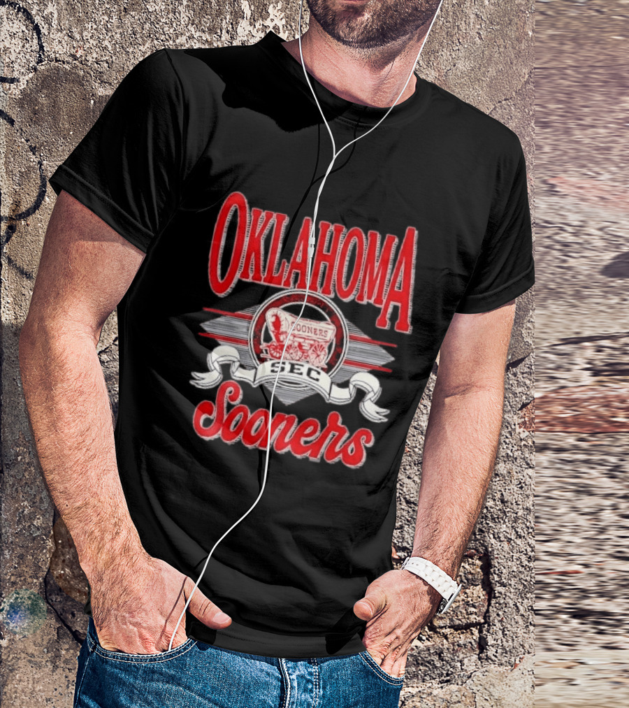 Oklahoma Sooners SEC Football Wagon T-Shirt