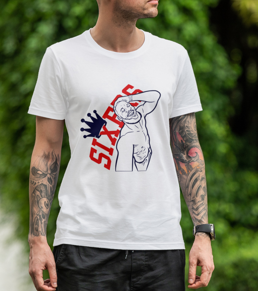 Philadelphia Sixers Crown LeBron James NBA T-Shirt